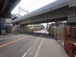 立体交差事業2020年8月18日 地元の駅