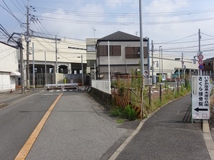 立体交差事業2020年8月18日 地元の駅