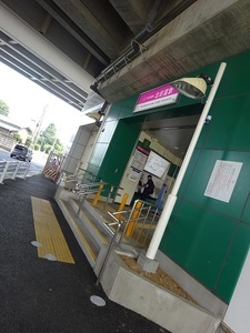 立体交差事業2020年8月18日 地元の駅
