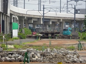 立体交差事業2020年8月18日 地元の駅