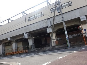 立体交差事業2020年8月18日 地元の駅