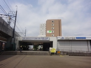 立体交差事業2020年8月18日 地元の駅