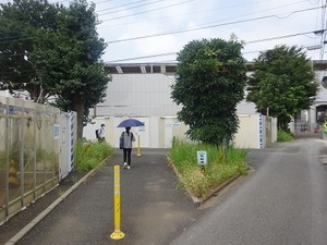 立体交差事業2020年8月18日 地元の駅