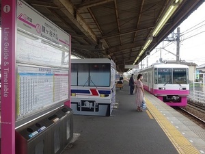 立体交差事業2020年8月18日 地元の駅