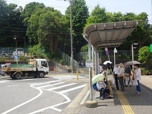 立体交差事業2020年8月18日 地元の駅