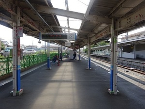 立体交差事業2020年8月18日 地元の駅