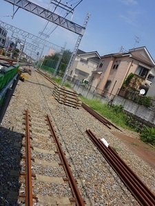 立体交差事業2020年8月18日 地元の駅