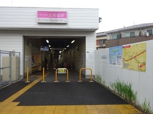 立体交差事業2019年8月19日 地元の駅