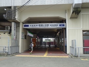 立体交差事業2019年8月19日 地元の駅