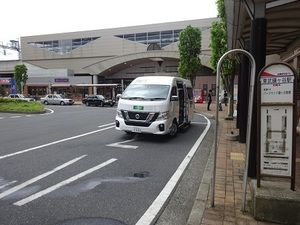 立体交差事業2019年8月19日 地元の駅