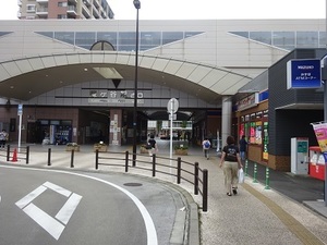 立体交差事業2019年8月19日 地元の駅
