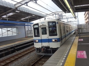 立体交差事業2019年8月19日 地元の駅