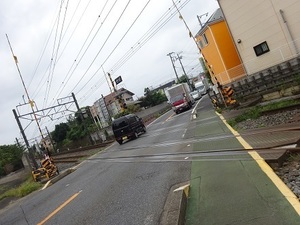 立体交差事業2019年8月19日 地元の駅