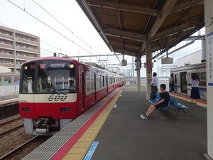 立体交差事業2019年8月19日 地元の駅